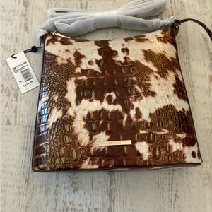 NWT Brahmin Rodeo cow print crossbody bag. MARKDOWN
